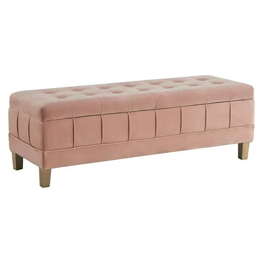 Gloria Velvet Ottoman