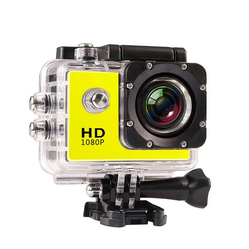 Full HD 1080P Action Sport Camcorder Mini Camera Outdoor Waterproof for Go Pro 2" Screen Cam Recorder Water Resistant Micro Cam