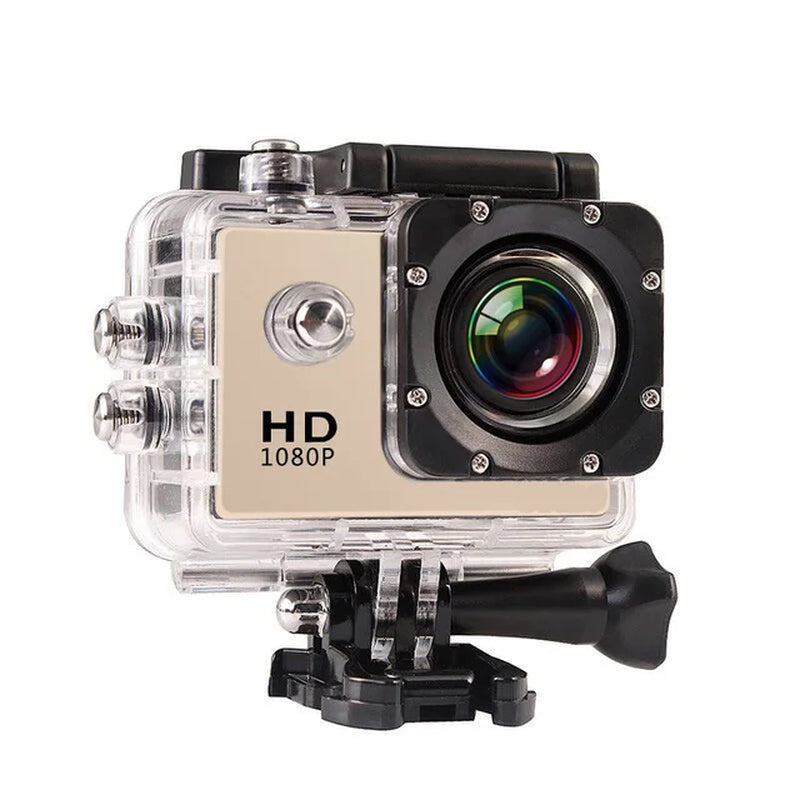 Full HD 1080P Action Sport Camcorder Mini Camera Outdoor Waterproof for Go Pro 2" Screen Cam Recorder Water Resistant Micro Cam