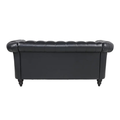 62'' Faux Leather Loveseat