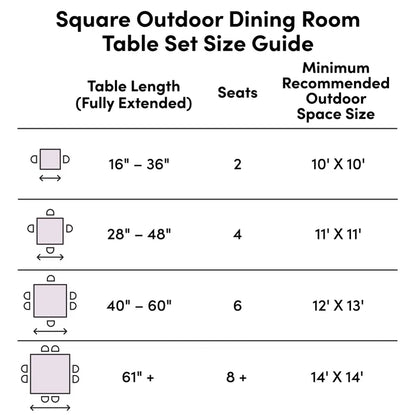 Amlie 28'' Square Glass Metal Table with Rattan Edging and 2 Rattan Stack Chairs