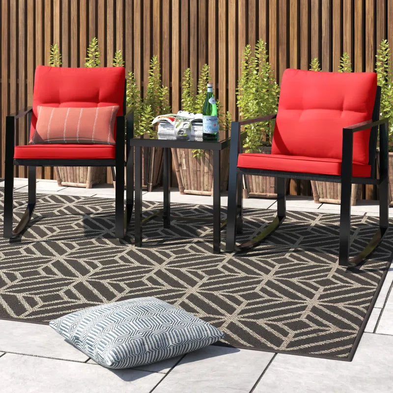 Hartranft 2 - Person Outdoor Dining Set with Cushions