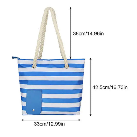 Beach Wine Cooler Bag Portable Thermal Tote Purse Travel Picnic Refrigerator Bag with Shoulder Strap Insulated Tote Bag