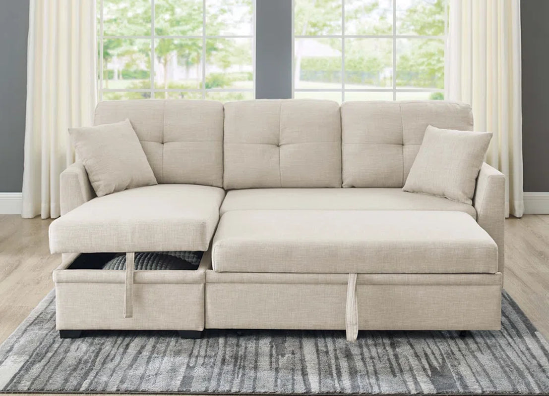 Barrientez 85'' Upholstered Sleeper Sofa