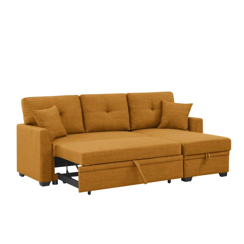 Barrientez 85'' Upholstered Sleeper Sofa