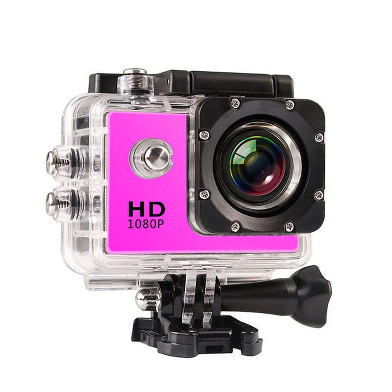 Full HD 1080P Action Sport Camcorder Mini Camera Outdoor Waterproof for Go Pro 2" Screen Cam Recorder Water Resistant Micro Cam