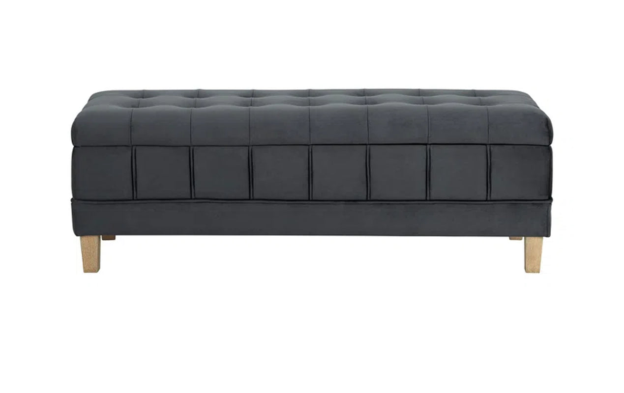 Gloria Velvet Ottoman