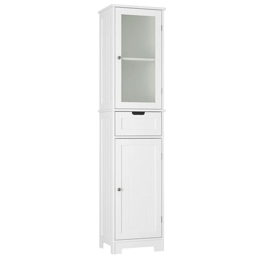 Olvera Freestanding Linen Cabinet