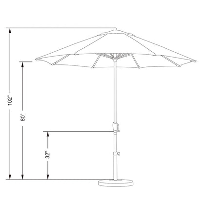 108'' Market Sunbrella® Umbrella