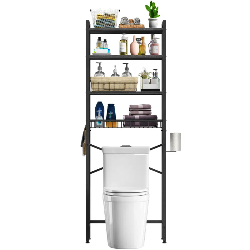 Agassiz Metal Adjustable Freestanding Over-The-Toilet Storage