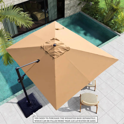 Herrell 132'' X 108'' Rectangular Cantilever Umbrella