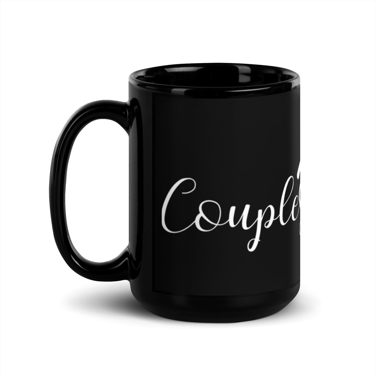 Black Glossy Mug