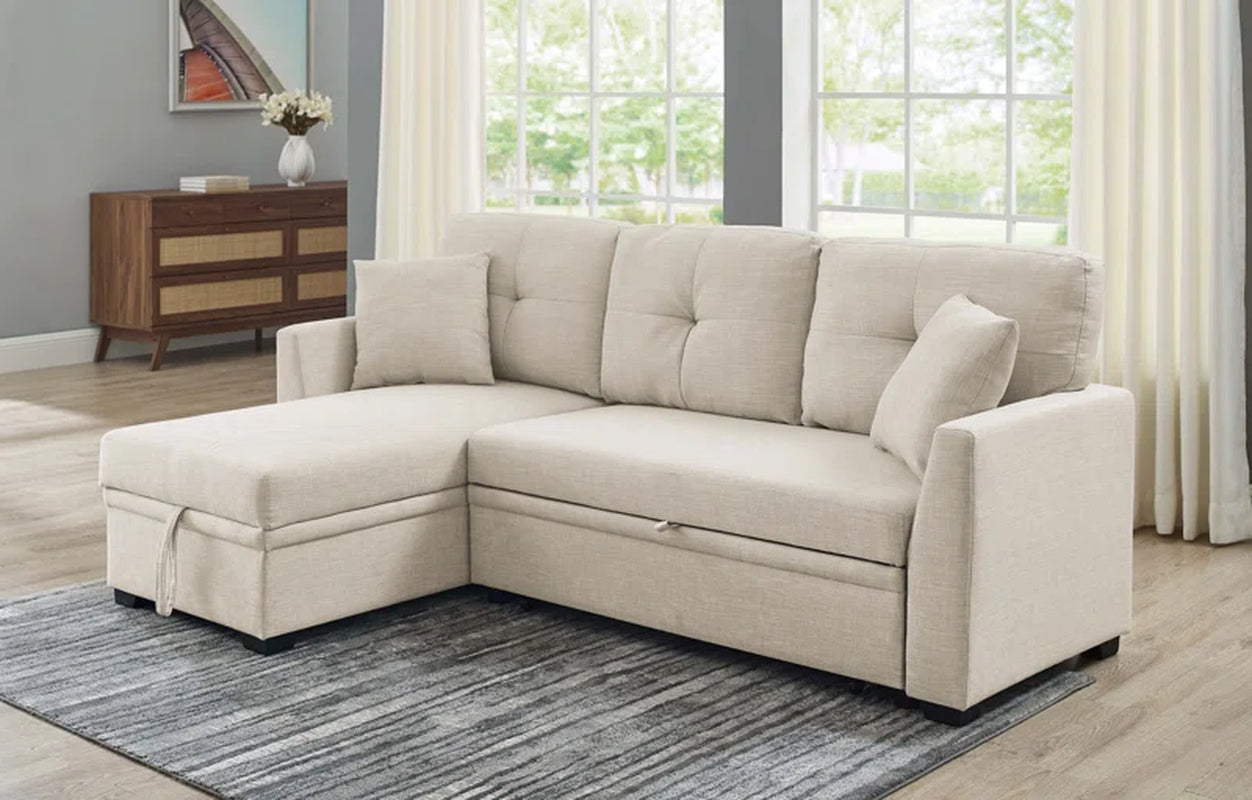 Barrientez 85'' Upholstered Sleeper Sofa