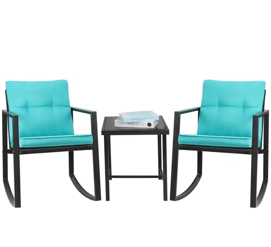 Hartranft 2 - Person Outdoor Dining Set with Cushions