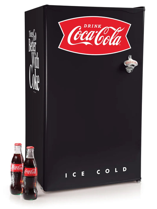 Coca-Cola 3.2 Cu. Ft. Refrigerator with Freezer